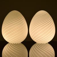 Pair of Vetri Murano Egg Lamps - Sold for $2,990 on 11-24-2018 (Lot 487).jpg